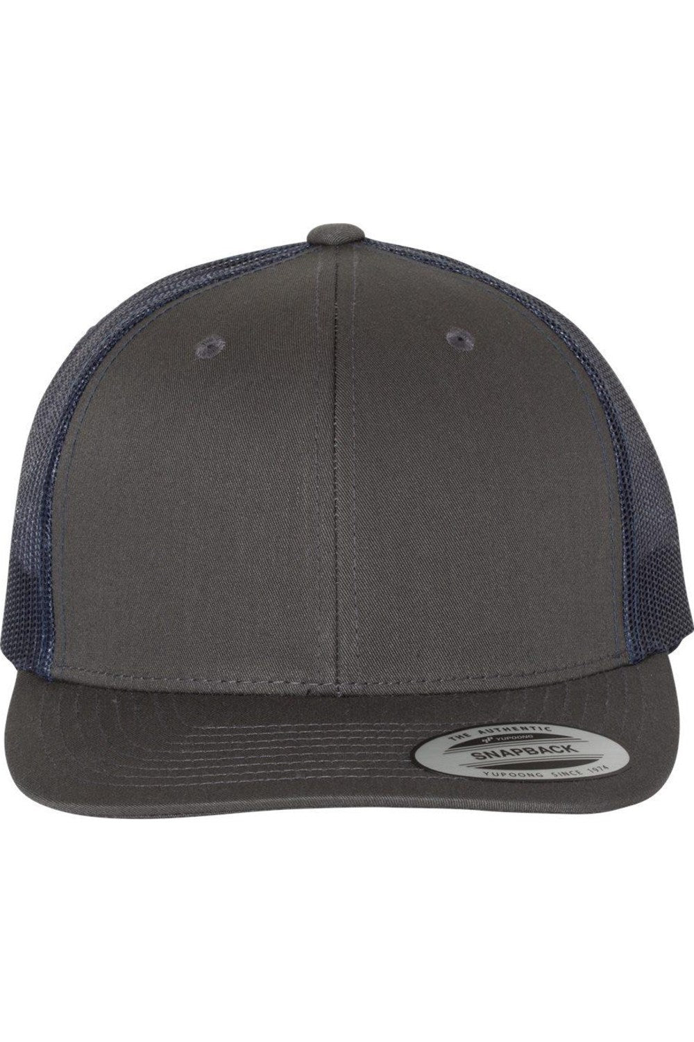 Кепка YP Classics из шести панелей в стиле ретро дальнобойщика, цвет charcoal/ navy
Кепка YP Classics из шести панелей в стиле ретро дальнобойщика, цвет charcoal/ navy