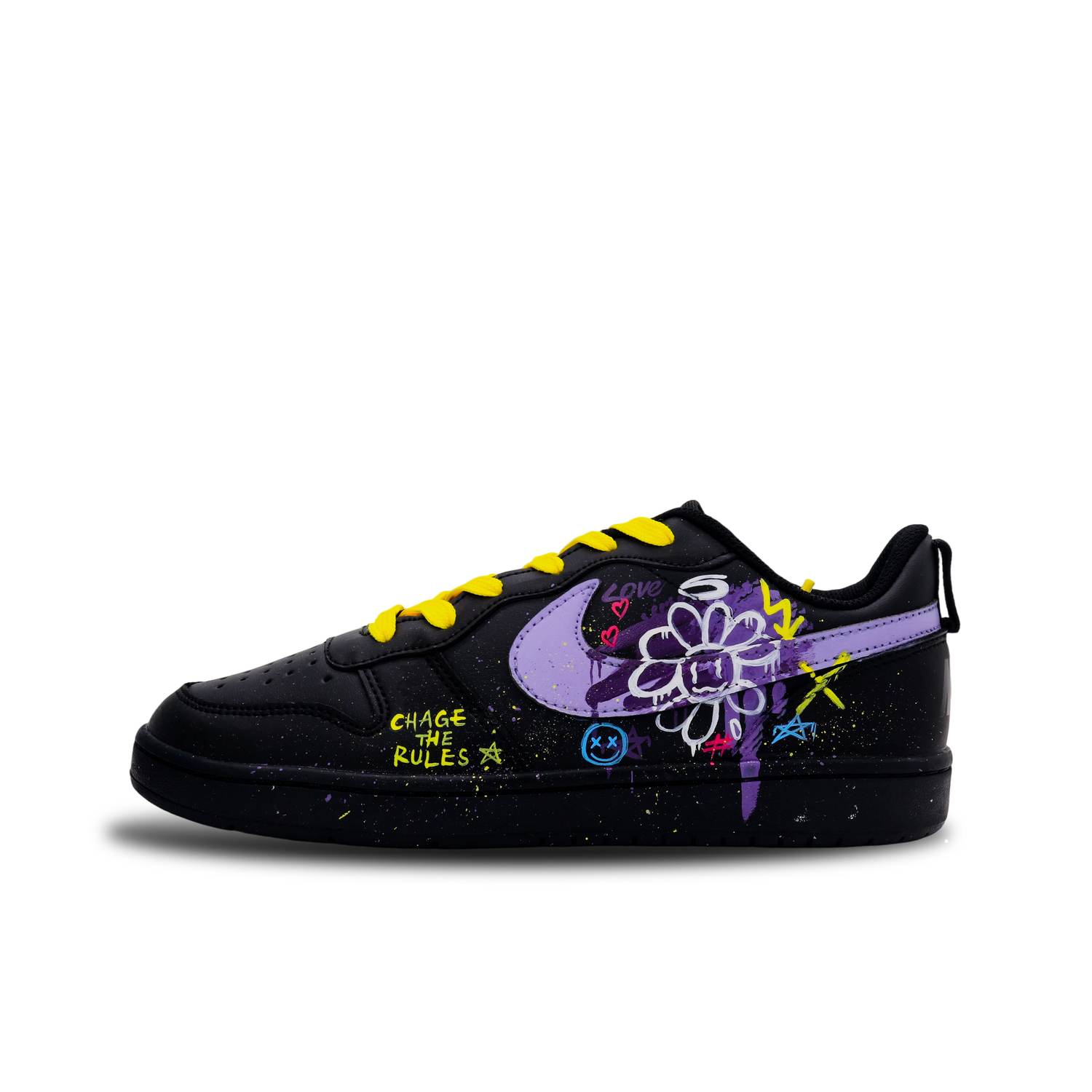 Nike Court Borough Purple Flame Graffiti нескользящие устойчивые к истиранию низкие детские скейтбординг кроссовки Kids'
Nike Court Borough Purple Flame Graffiti нескользящие устойчивые к истиранию низкие детские скейтбординг кроссовки Kids'
