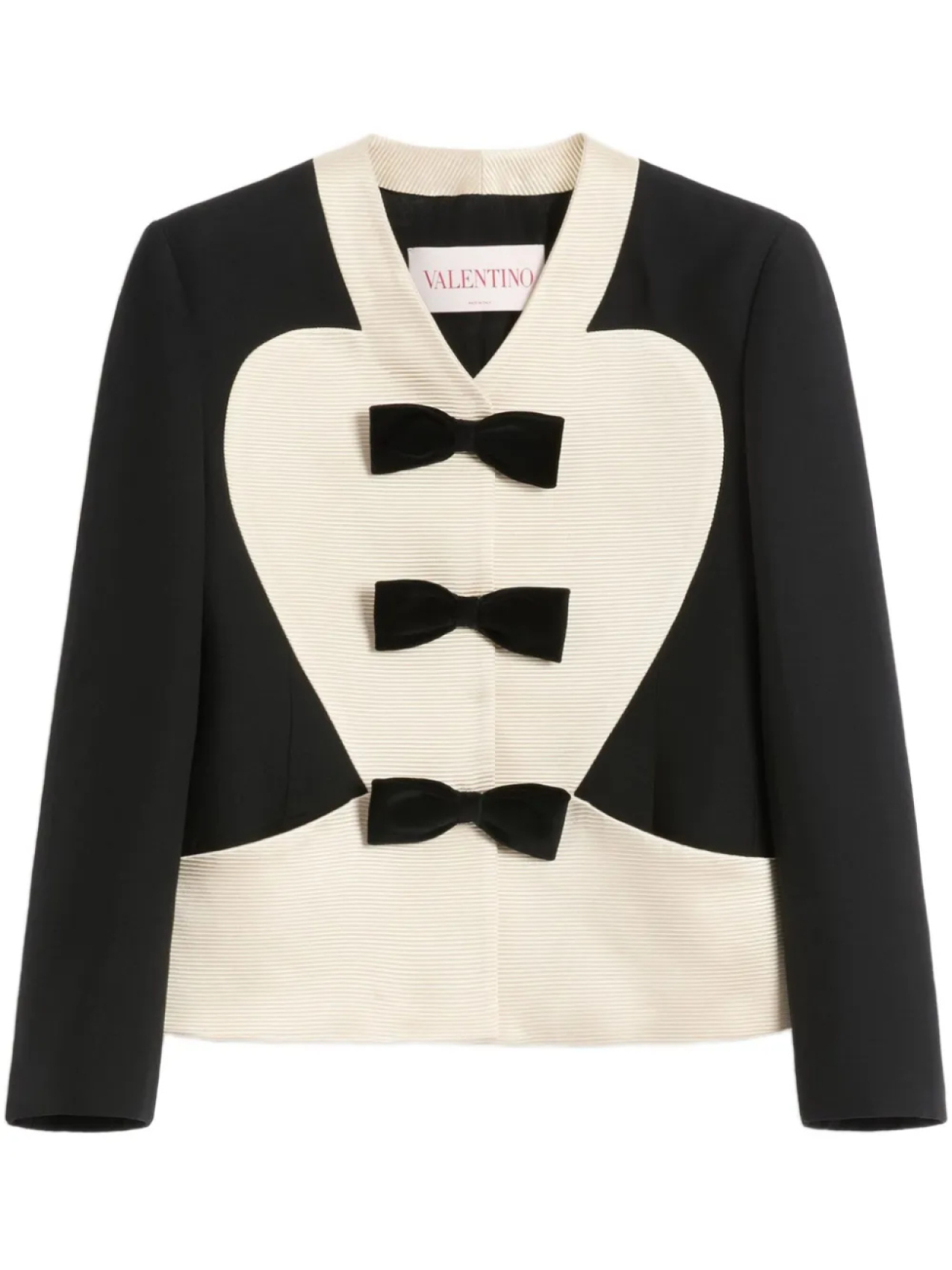Креповый жакет с бантом Valentino Garavani, черный
Креповый жакет с бантом Valentino Garavani, черный