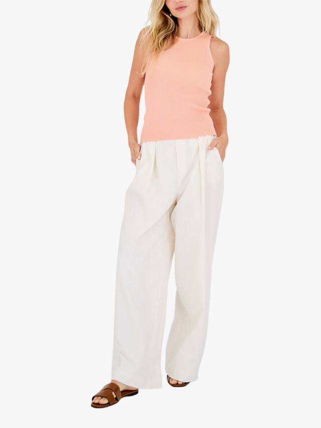 Риб-майка с вязаным узором A-VIEW, Peach
Риб-майка с вязаным узором A-VIEW, Peach