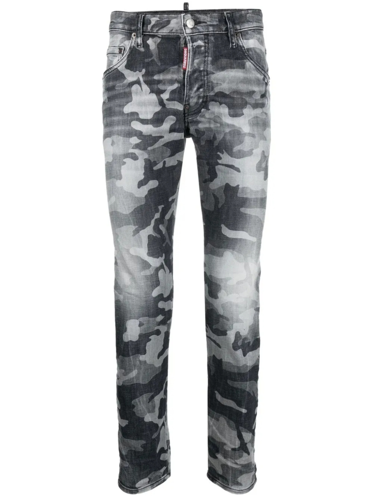 Джинсы DSQUARED2 с камуфляжным принтом, расклешенные, серый
Джинсы DSQUARED2 с камуфляжным принтом, расклешенные, серый