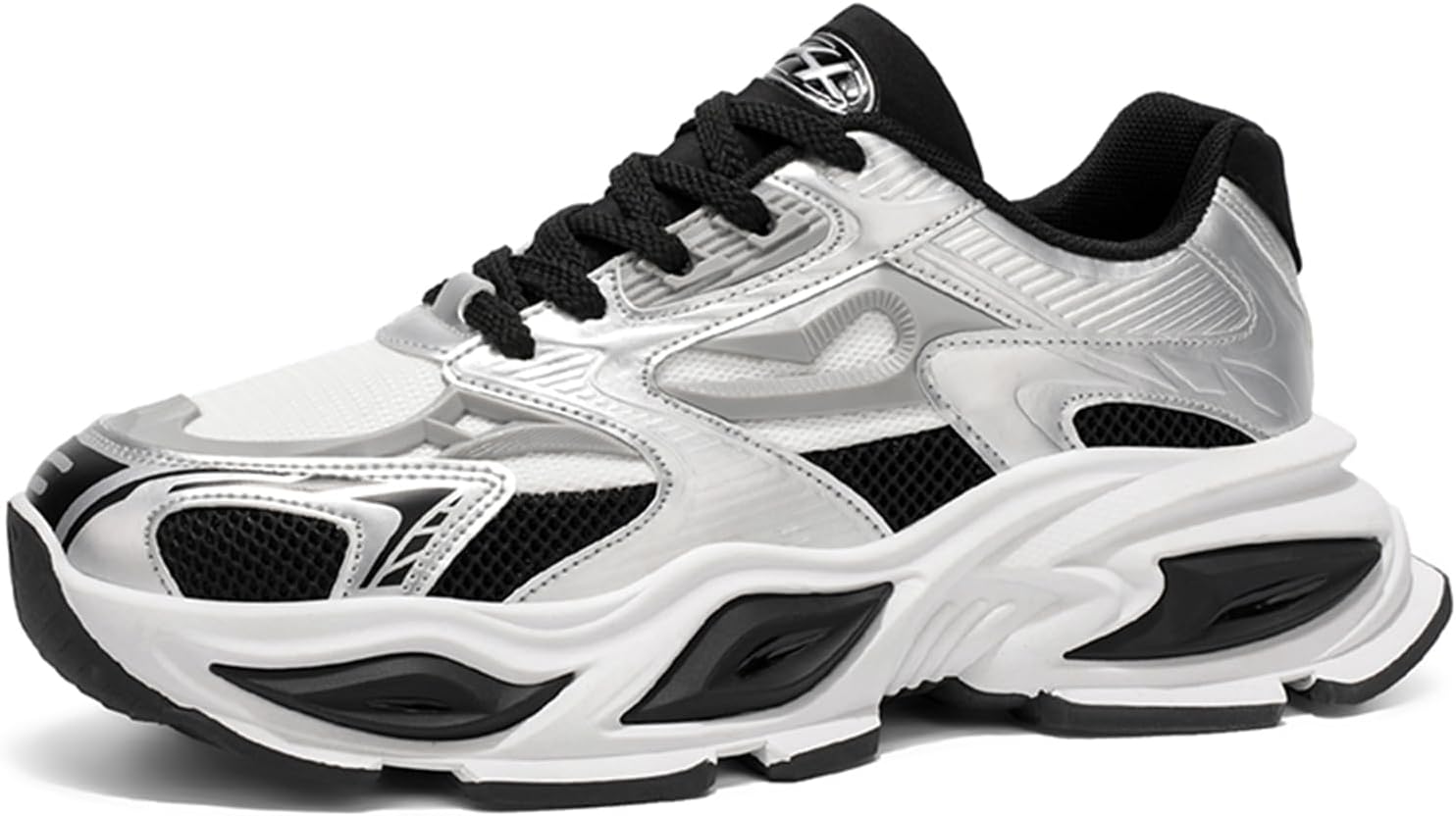 Мужские сетчатые кроссовки с круглым носком и шнуровкой, стильные, с ретро-подошвой и мягкой амортизацией, дышащие массивные кроссовки, подходящие для школы, улицы и бега Negyanme, серый
Мужские сетчатые кроссовки с круглым носком и шнуровкой, стильные, с ретро-подошвой и мягкой амортизацией, дышащие массивные кроссовки, подходящие для школы, улицы и бега Negyanme, серый