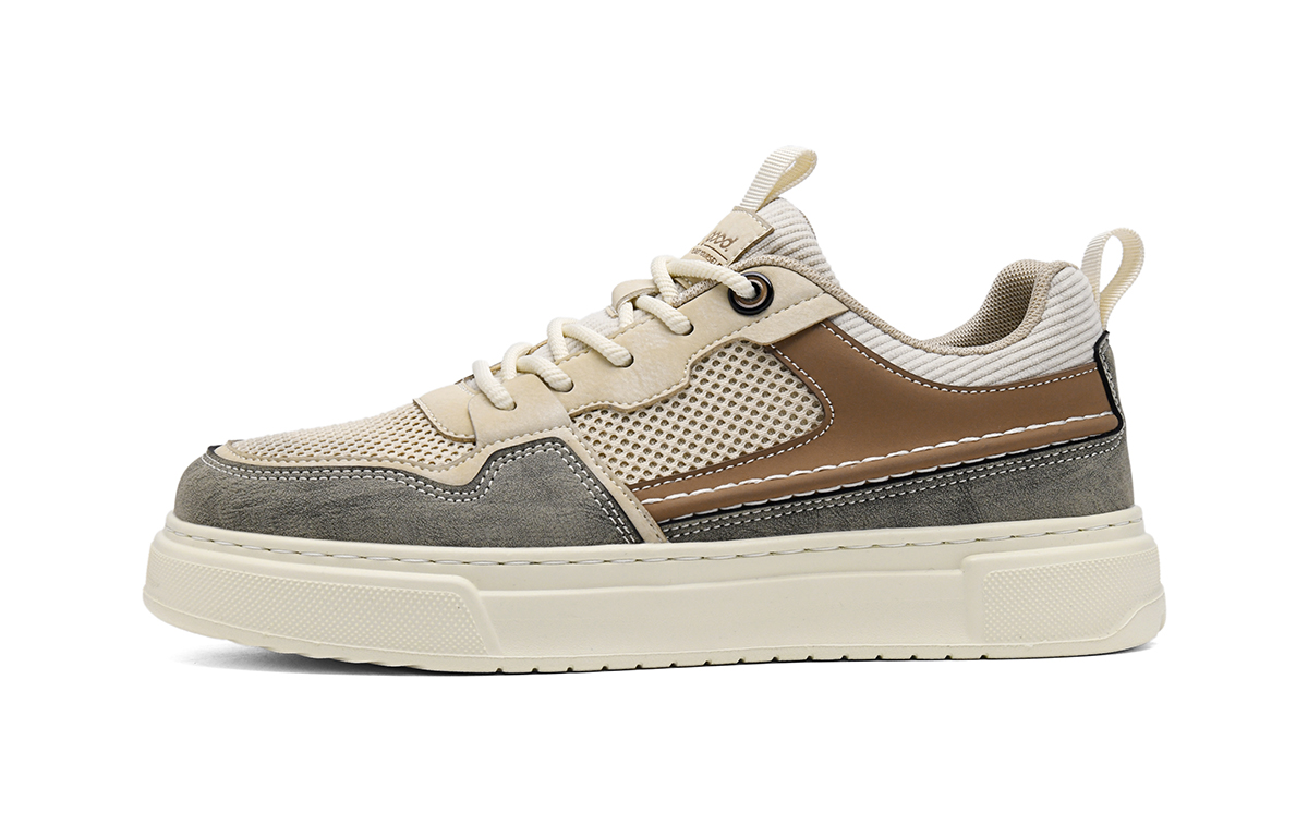 HLA Мужские лоу-топ скейтборд кроссовки светло-коричневые, цвет Light Coffee
HLA Мужские лоу-топ скейтборд кроссовки светло-коричневые, цвет Light Coffee