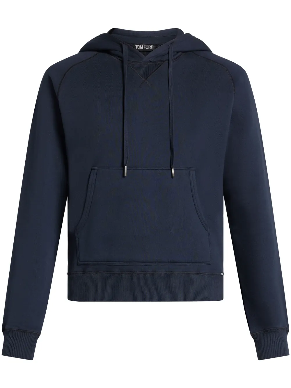 Худи с кулиской TOM FORD, синий 
Худи с кулиской TOM FORD, синий