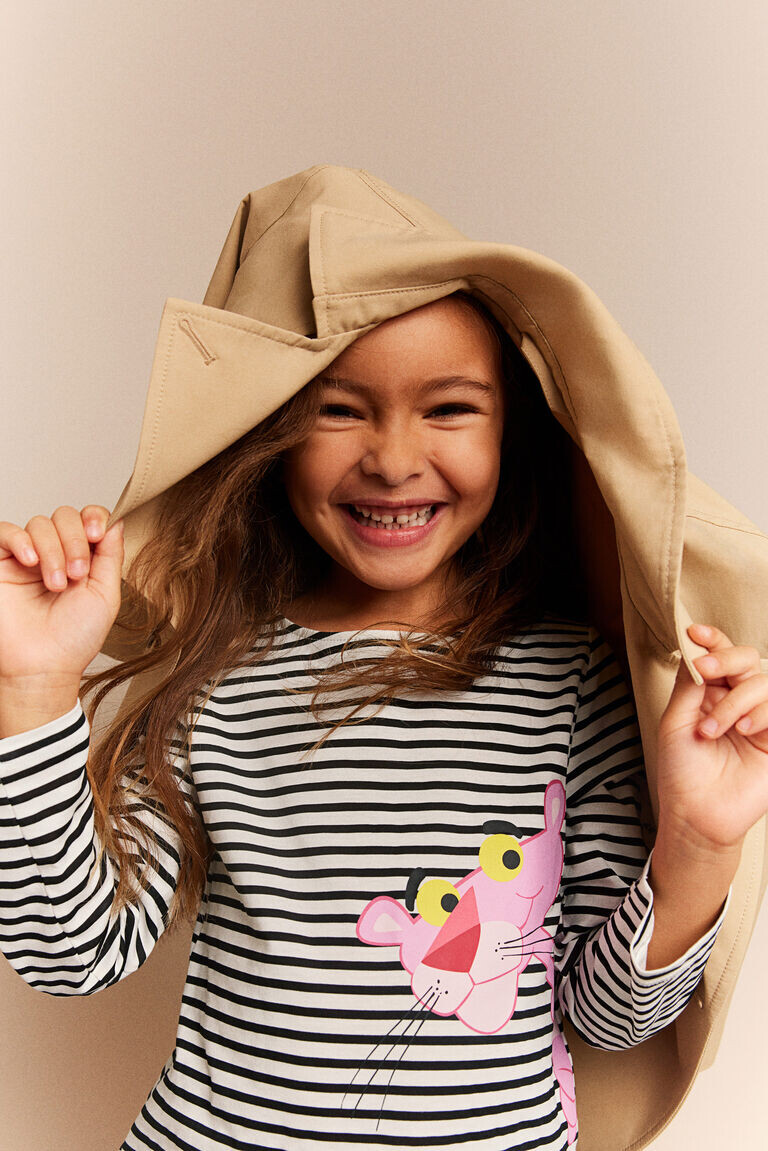 Топ из джерси с длинными рукавами H&M, черный
Топ из джерси с длинными рукавами H&M, черный