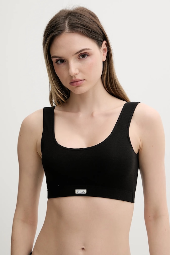 Бюстгальтер Fila, черный 
Бюстгальтер Fila, черный