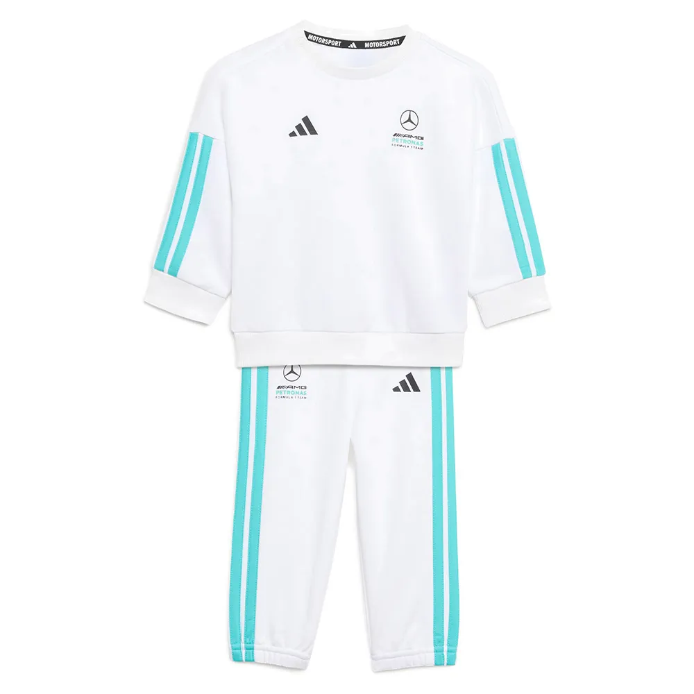 Комплект adidas Mercedes-AMG Petronas F1 Team DNA Jogger Long Sleeve, белый
Комплект adidas Mercedes-AMG Petronas F1 Team DNA Jogger Long Sleeve, белый