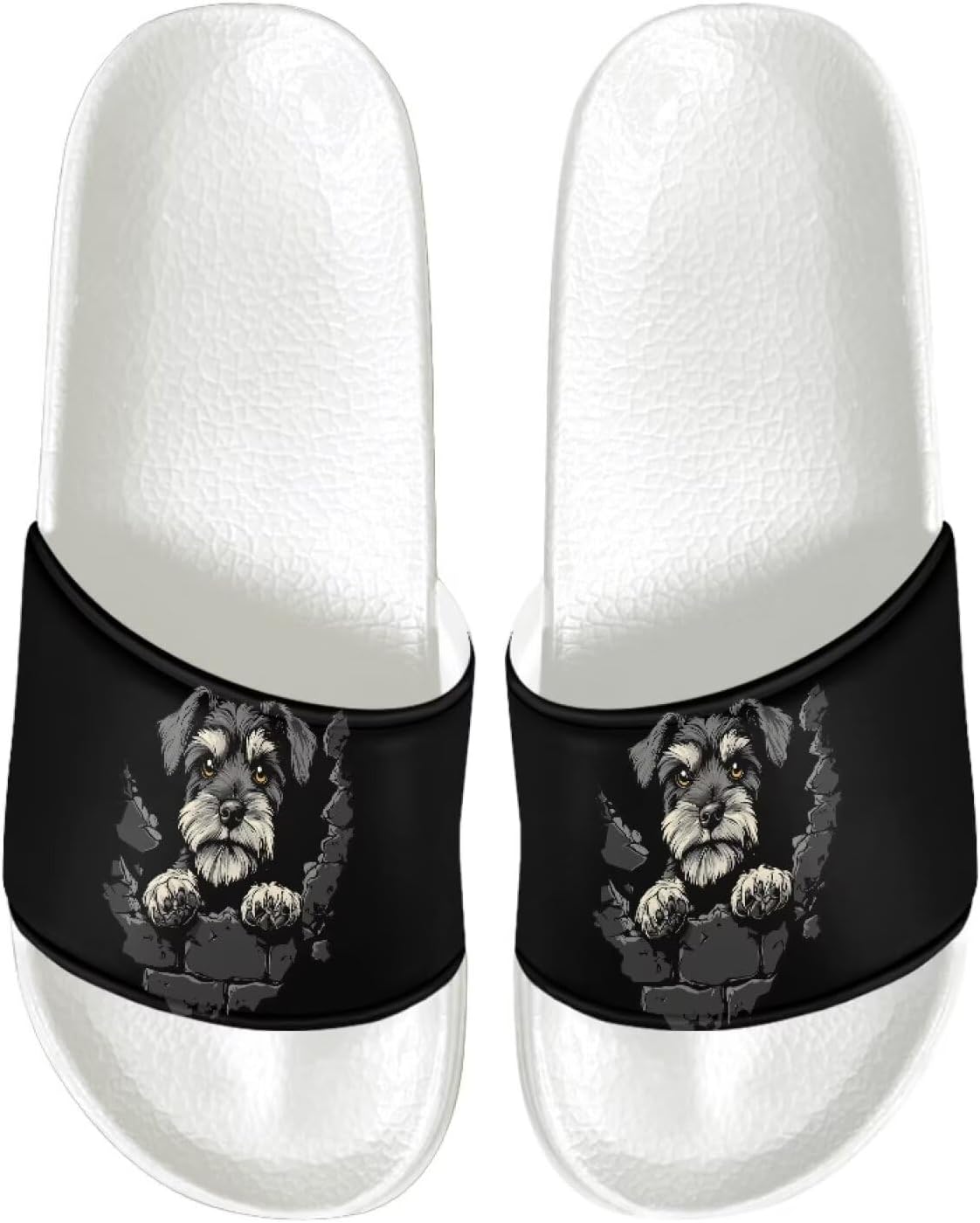 Шлепанцы для женщин и мужчин, нескользящие тапочки для душа Judentidos, Cute Schnauzer Dog
Шлепанцы для женщин и мужчин, нескользящие тапочки для душа Judentidos, Cute Schnauzer Dog