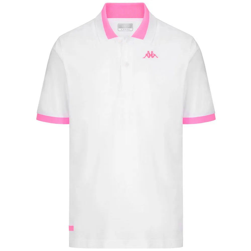 Поло с коротким рукавом Kappa Neon, белый
Поло с коротким рукавом Kappa Neon, белый