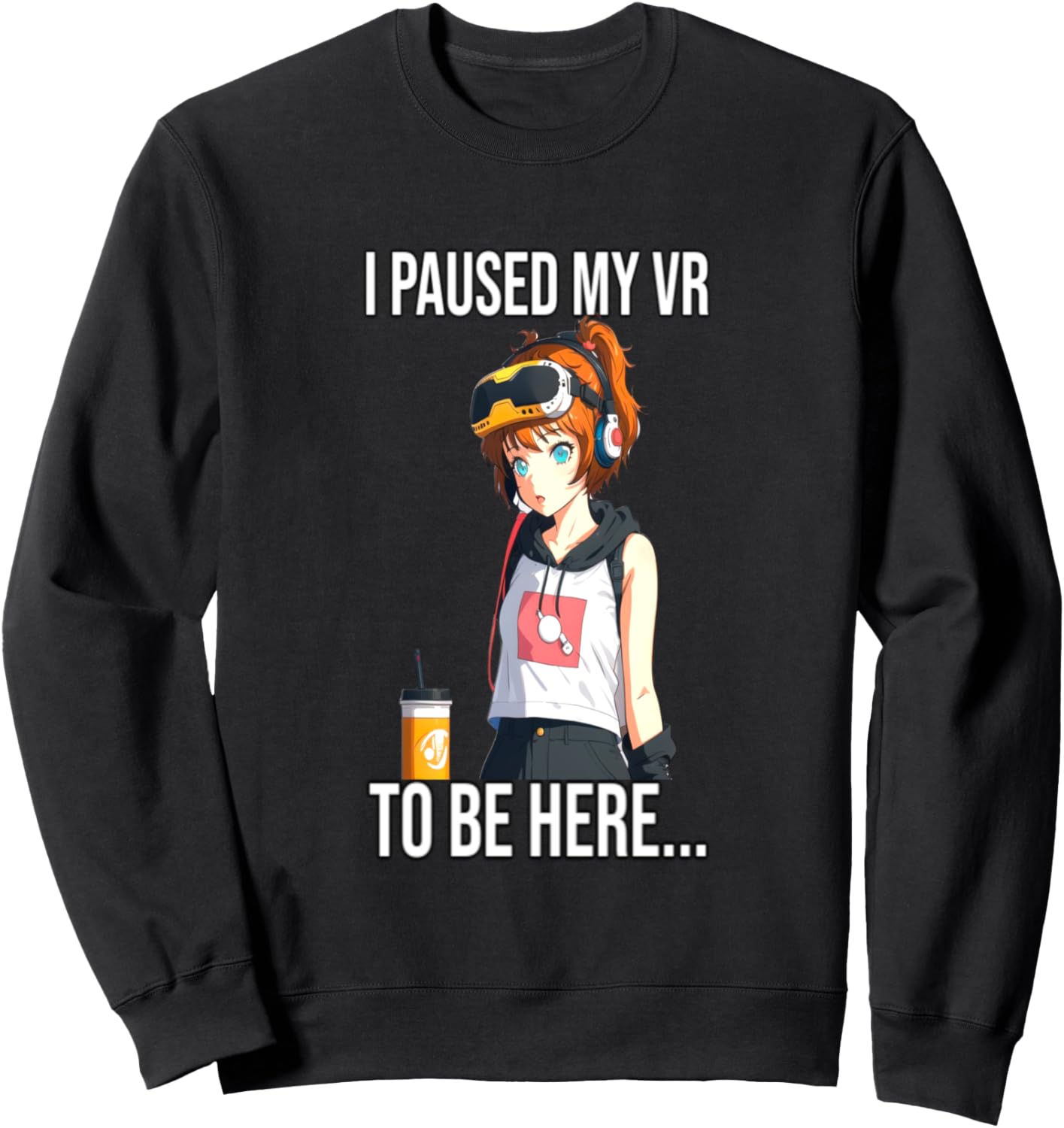 Я поставила VR на паузу, LoFi Anime Girl - Толстовка PanfurWare LLC, черный
Я поставила VR на паузу, LoFi Anime Girl - Толстовка PanfurWare LLC, черный