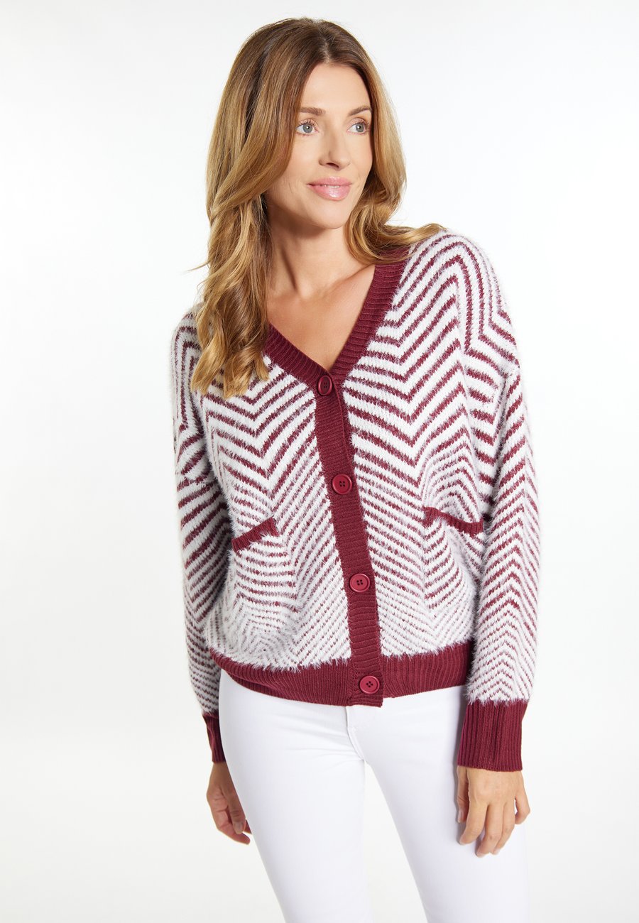 Кардиган usha Cardigan, Dunkelkirschrot Weiss/Dark Red
Кардиган usha Cardigan, Dunkelkirschrot Weiss/Dark Red