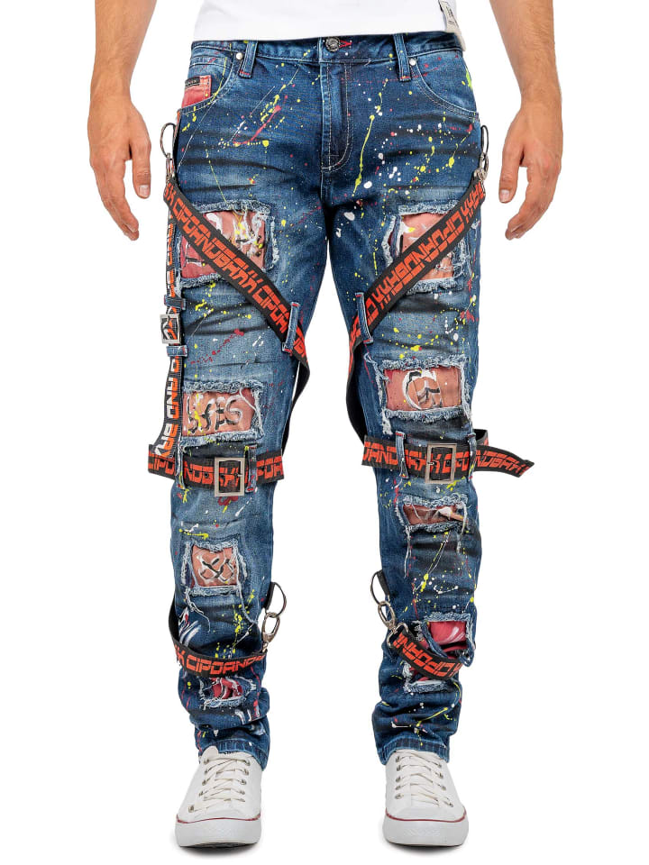 Джинсы синего цвета Cipo & Baxx
Джинсы синего цвета Cipo & Baxx