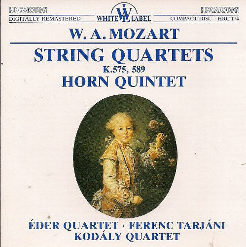CD диск Mozart / Kodaly String Quartet / Tarjani: String Quartets K 575 589 Horn Quintet
CD диск Mozart / Kodaly String Quartet / Tarjani: String Quartets K 575 589 Horn Quintet
