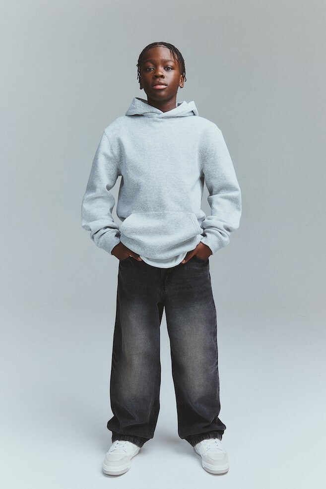 Мешковатые джинсы H&M, серый
Мешковатые джинсы H&M, серый