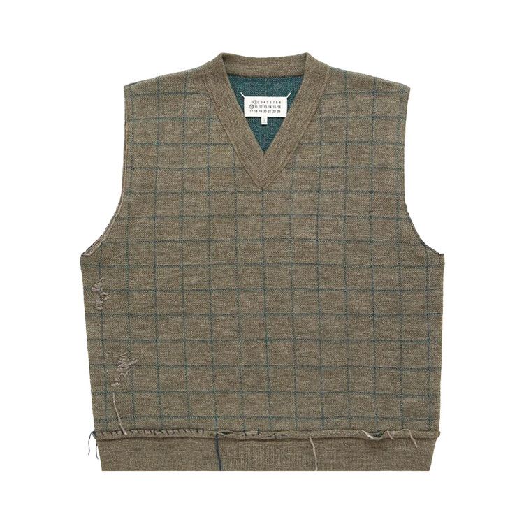 Жилет Maison Margiela Check Sleeveless V-Neck Vest, Military Green
Жилет Maison Margiela Check Sleeveless V-Neck Vest, Military Green