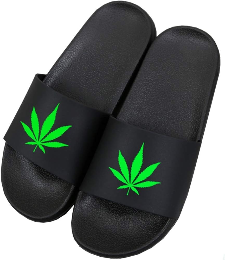 Тапочки с листком 420 для душа Yooce, черный
Тапочки с листком 420 для душа Yooce, черный