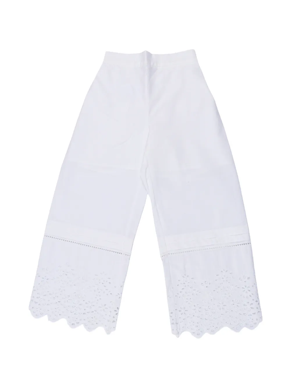 Вышитые брюки Ermanno Scervino Junior, белый
Вышитые брюки Ermanno Scervino Junior, белый