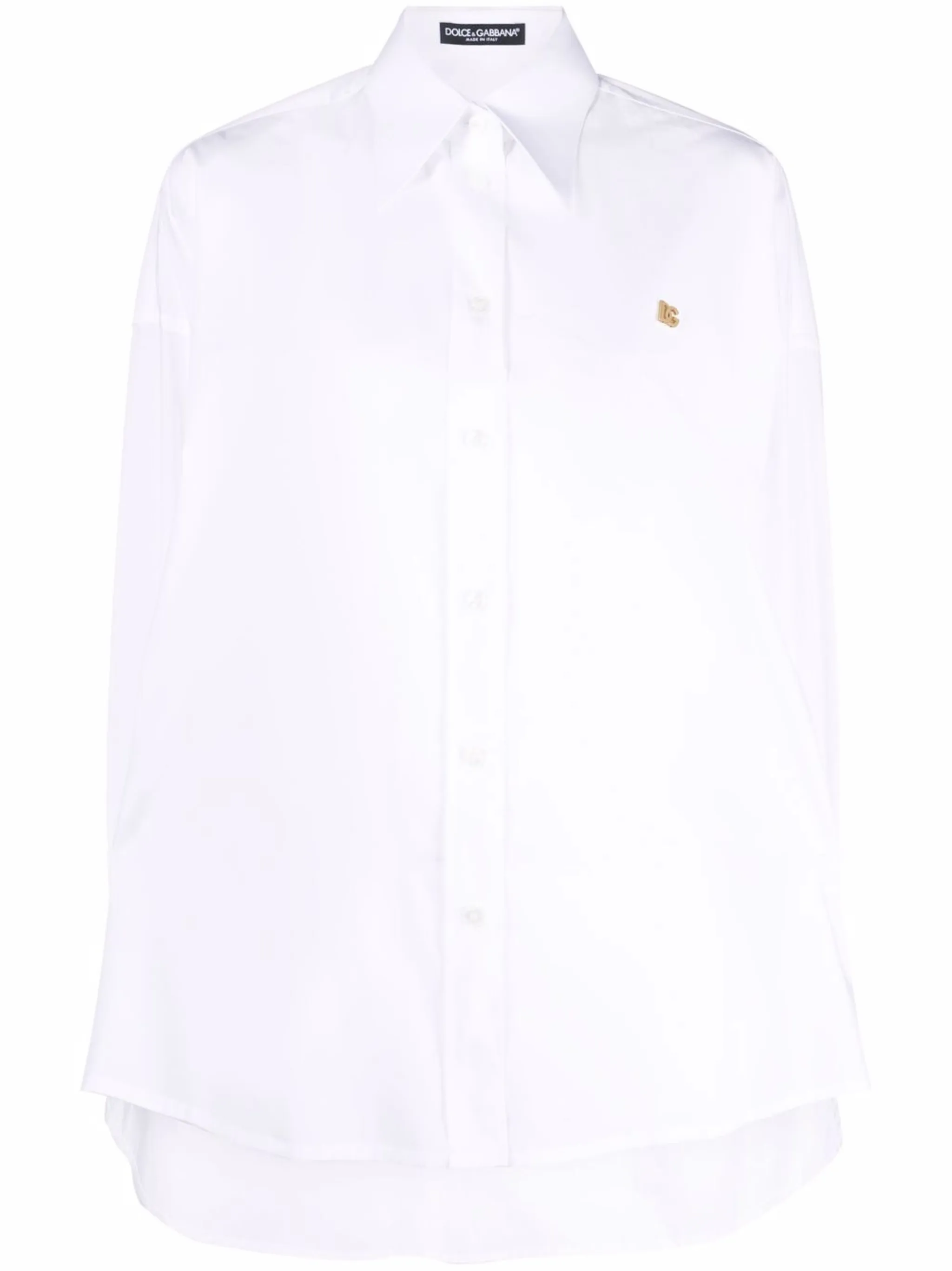 Рубашка оверсайз с логотипом Dolce & Gabbana, белый
Рубашка оверсайз с логотипом Dolce & Gabbana, белый
