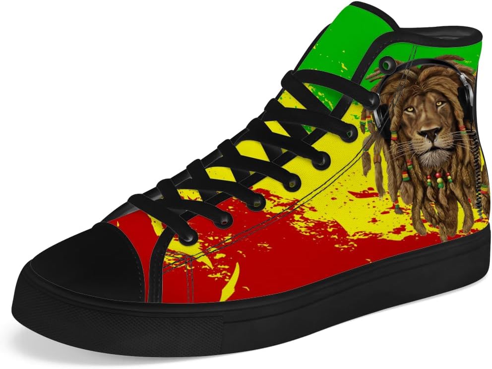 Кеды на высокой платформе chebing Rasta для мужчин и женщин, регги, высокие кроссовки, шнуровка, повседневная обувь, подарок для папы и мамы, красный/зеленый/желтый
Кеды на высокой платформе chebing Rasta для мужчин и женщин, регги, высокие кроссовки, шнуровка, повседневная обувь, подарок для папы и мамы, красный/зеленый/желтый