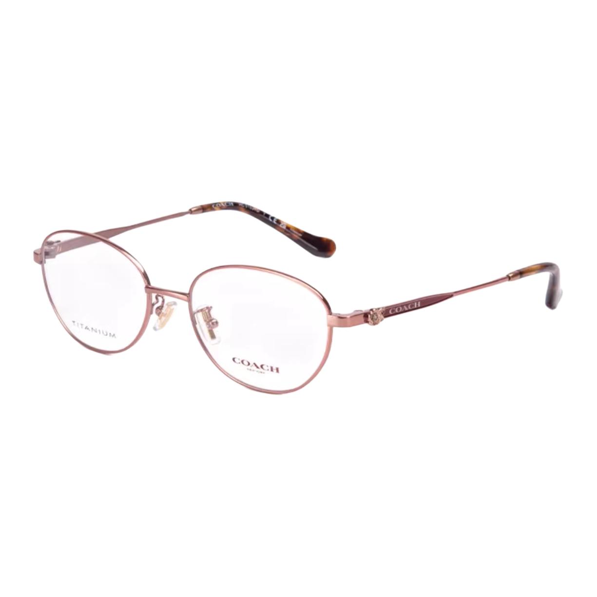 Овальные очковые оправы из сплава унисекс розовое золото COACH
Овальные очковые оправы из сплава унисекс розовое золото COACH