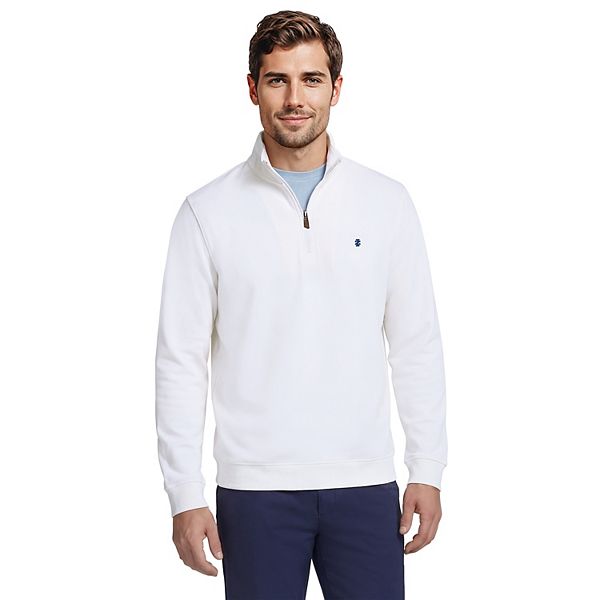 Мужской свитер с длинным рукавом и четвертью молнии Izod, Egret
Мужской свитер с длинным рукавом и четвертью молнии Izod, Egret