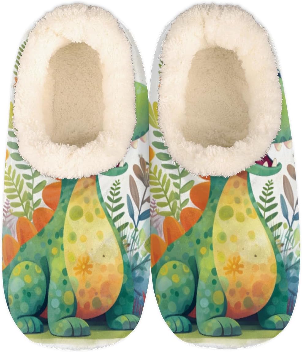 Домашние тапочки Pardick Fuzzy для женщин и мужчин, милые тапочки с динозавром с противоскользящей подошвой и флисовой подкладкой, комнатные тапочки с плюшевой отделкой, теплые тапочки динозавр, мультиколор
Домашние тапочки Pardick Fuzzy для женщин и мужчин, милые тапочки с динозавром с противоскользящей подошвой и флисовой подкладкой, комнатные тапочки с плюшевой отделкой, теплые тапочки динозавр, мультиколор
