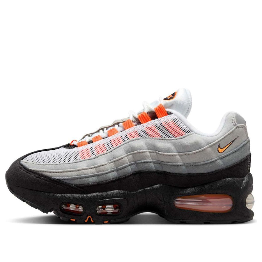 Кроссовки (GS) Nike Air Max 95 OG 'Bright Mandarin' 2025, белый 
Кроссовки (GS) Nike Air Max 95 OG 'Bright Mandarin' 2025, белый