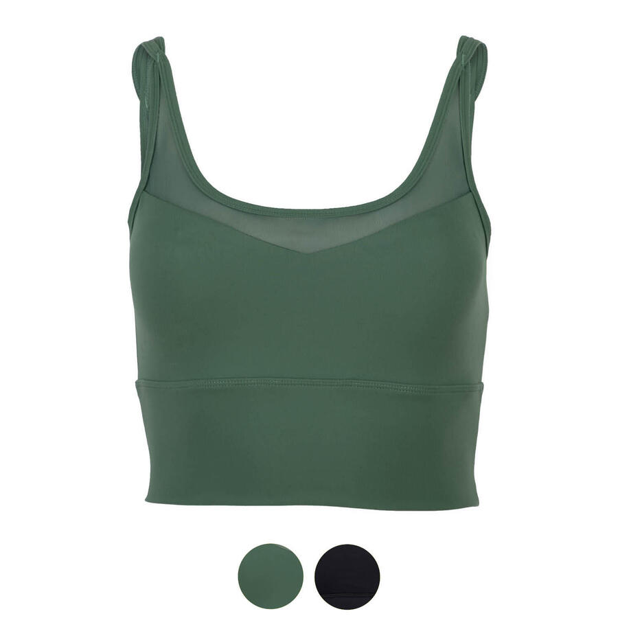 NIYAMA ZENIA Спортивный бюстгальтер для йоги зеленый кряквы | С
NIYAMA ZENIA Спортивный бюстгальтер для йоги зеленый кряквы | С