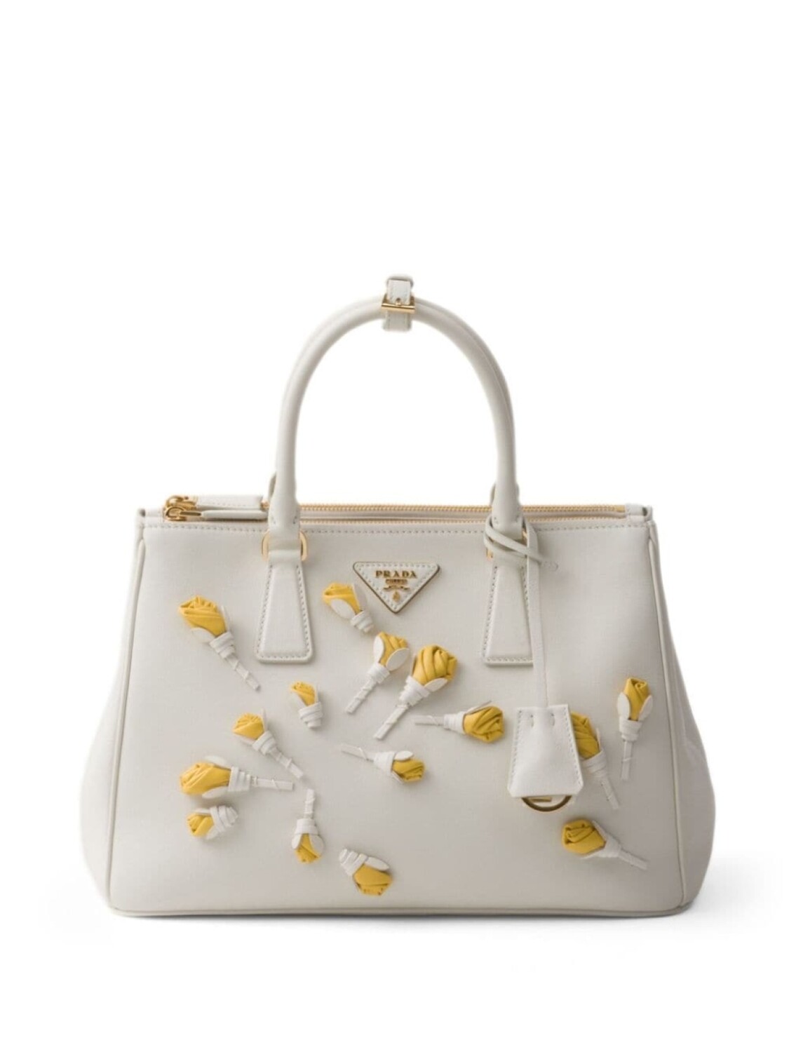 Большая сумка Prada Galleria из сафьяновой кожи, белый
Большая сумка Prada Galleria из сафьяновой кожи, белый