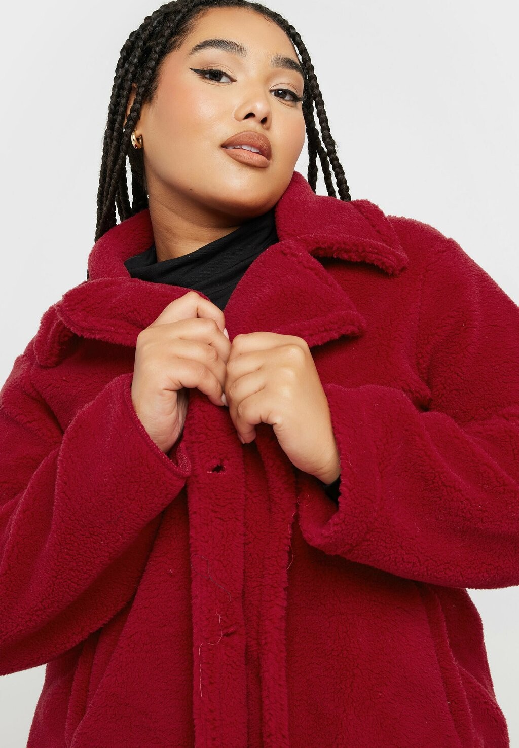 Зимнее пальто LONGLINE Yours Clothing, красный
Зимнее пальто LONGLINE Yours Clothing, красный