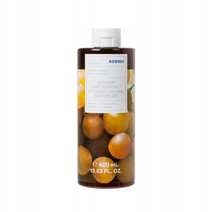 Гель для мытья тела Korres Santorini Grape 400 мл
Гель для мытья тела Korres Santorini Grape 400 мл