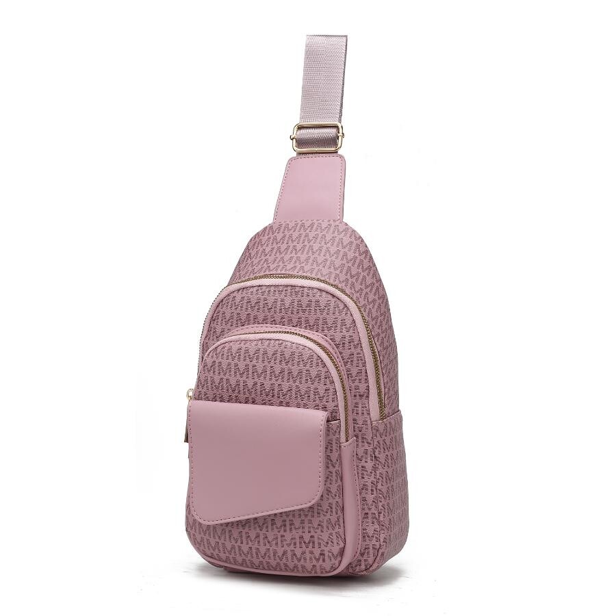 Женская сумка-слинг из веганской кожи с принтом логотипа Kace M MKF Collection by Mia k., лаванда
Женская сумка-слинг из веганской кожи с принтом логотипа Kace M MKF Collection by Mia k., лаванда