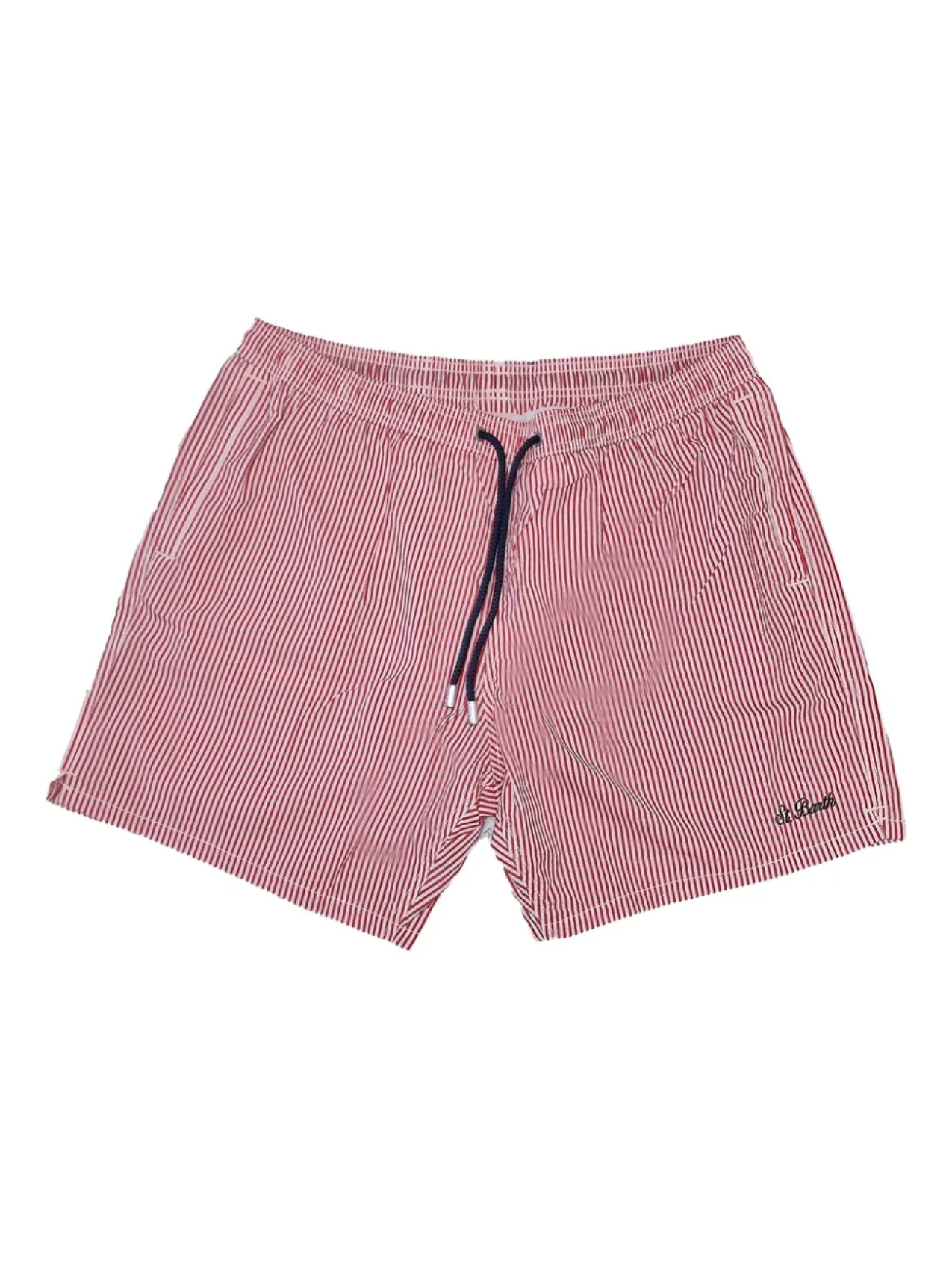 Полосатые шорты для плавания MC2 Saint Barth, красный
Полосатые шорты для плавания MC2 Saint Barth, красный