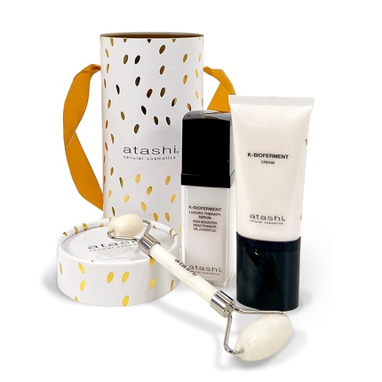Крем-бустер для кожи Therapy Cream и сыворотка-бустер для кожи Therapy Luxury Serum Дневной крем с биоферментами Антивозрастная восстанавливающая регенерирующая сыворотка для лица 50 мл и 30 мл Atashi
Крем-бустер для кожи Therapy Cream и сыворотка-бустер для кожи Therapy Luxury Serum Дневной крем с биоферментами Антивозрастная восстанавливающая регенерирующая сыворотка для лица 50 мл и 30 мл Atashi