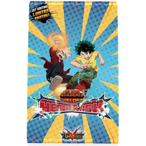 Карточная игра Heroes Clash Booster Pack: My Hero Academia Ccg Series 3
Карточная игра Heroes Clash Booster Pack: My Hero Academia Ccg Series 3