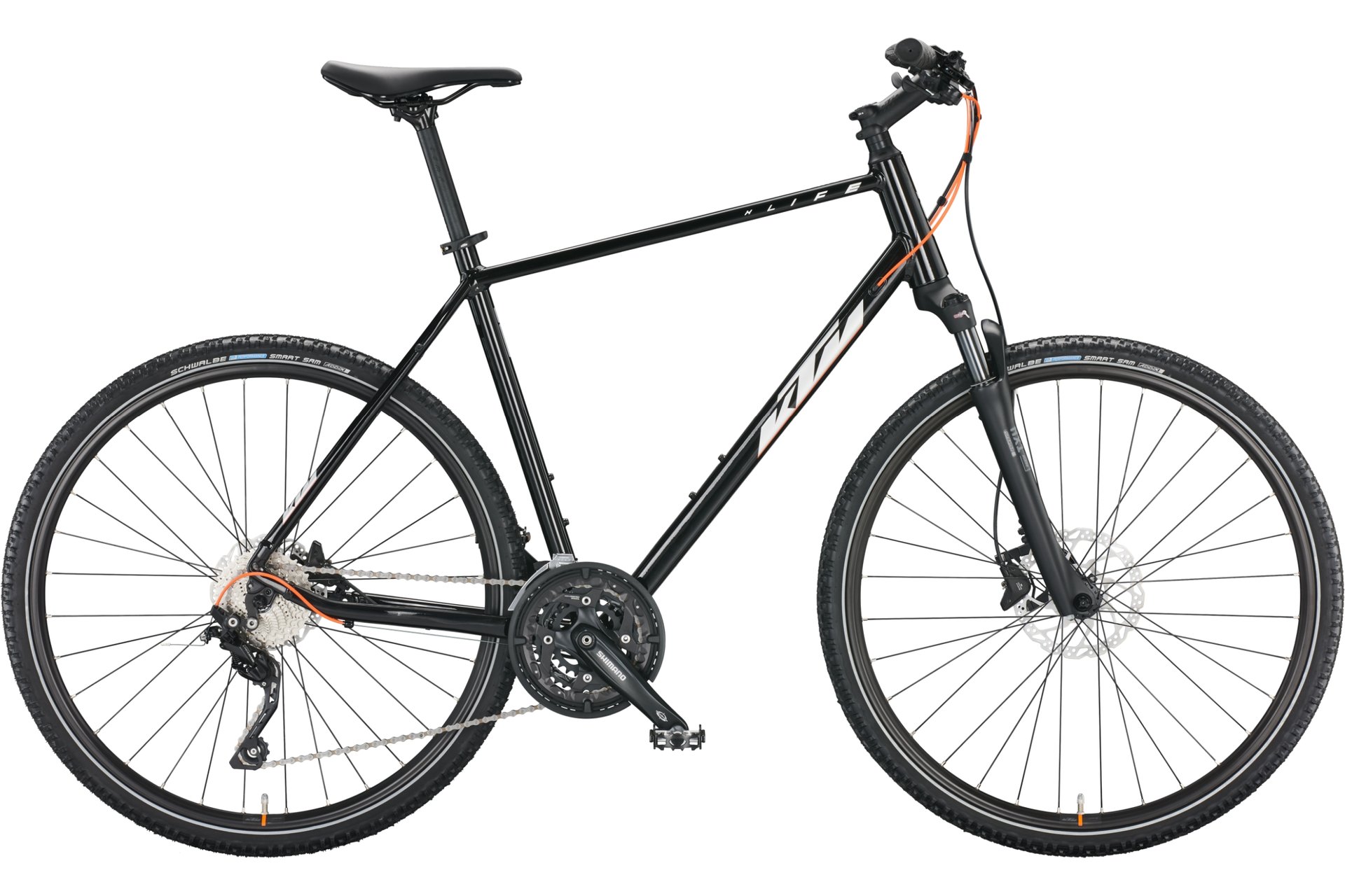 Кроссовый велосипед KTM X-Life Action - 28 дюймов - Diamant - Aktion, цвет Silber|flaming black (silver matt+orange matt)
Кроссовый велосипед KTM X-Life Action - 28 дюймов - Diamant - Aktion, цвет Silber|flaming black (silver matt+orange matt)
