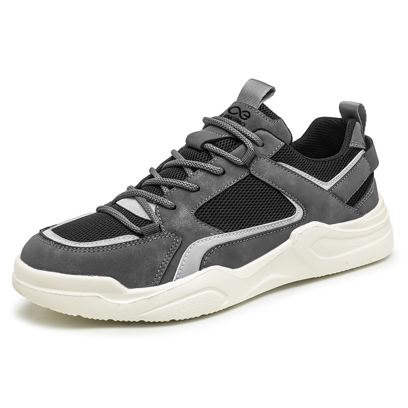 LINGPAO Амортизирующие кроссовки с устойчивостью к истиранию и скольжению мужские низкие повседневные серо-черные, цвет Gray Black
LINGPAO Амортизирующие кроссовки с устойчивостью к истиранию и скольжению мужские низкие повседневные серо-черные, цвет Gray Black