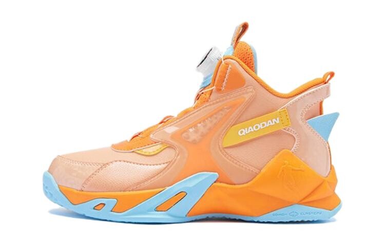 Детские кроссовки GS Mid-top Shimmering Orange Grapefruit Yellow Qiaodan, оранжевый 
Детские кроссовки GS Mid-top Shimmering Orange Grapefruit Yellow Qiaodan, оранжевый