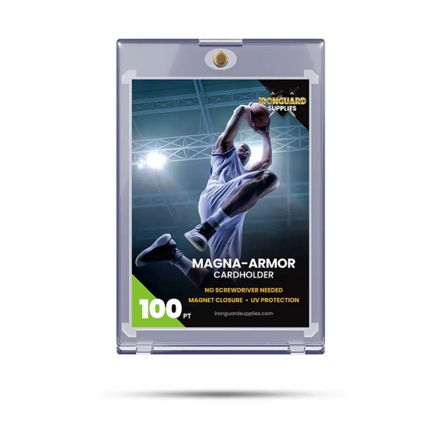 Магнитный держатель для карт One Touch 100pt, Card Sleeves & Protection (Ironguard Supplies)
Магнитный держатель для карт One Touch 100pt, Card Sleeves & Protection (Ironguard Supplies)