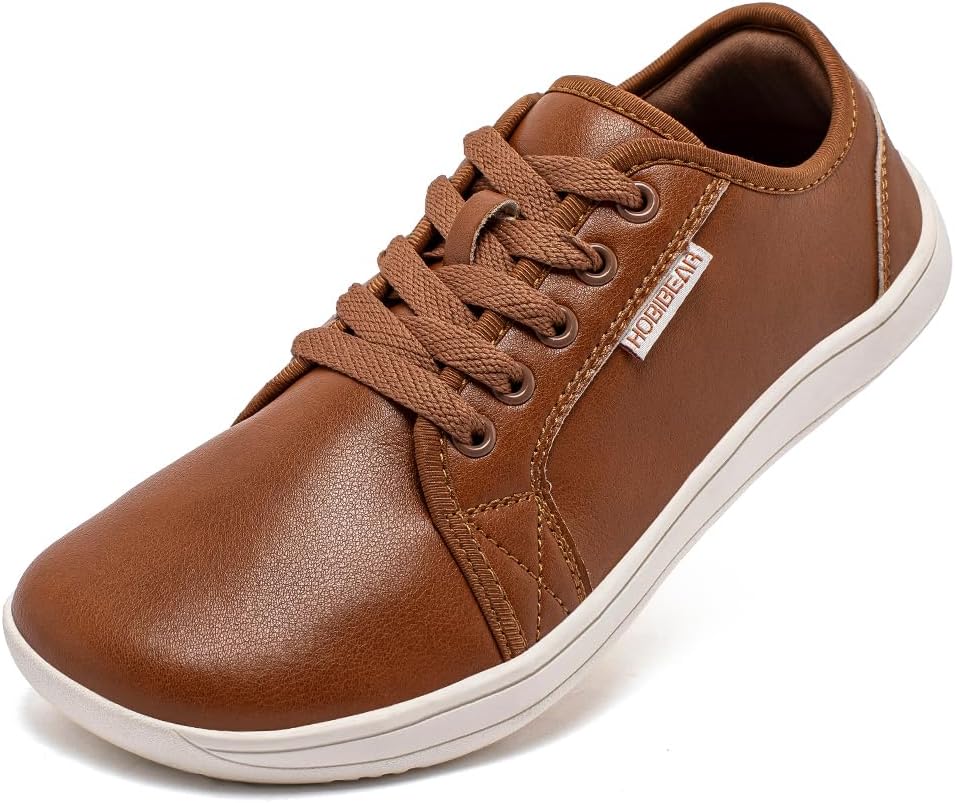 HOBIBEAR Женские и мужские ультралегкие минималистичные кроссовки босоногого типа с нулевым уклоном, удобные и легкие, коричневый
HOBIBEAR Женские и мужские ультралегкие минималистичные кроссовки босоногого типа с нулевым уклоном, удобные и легкие, коричневый