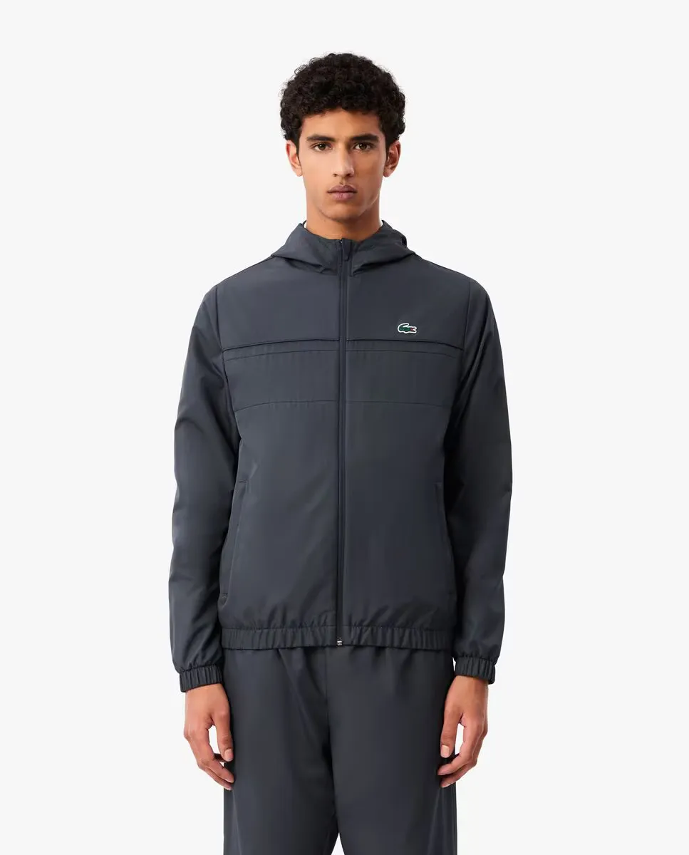 Мужская куртка SPORT из переработанного волокна с капюшоном и молнией Lacoste, темно-серый
Мужская куртка SPORT из переработанного волокна с капюшоном и молнией Lacoste, темно-серый