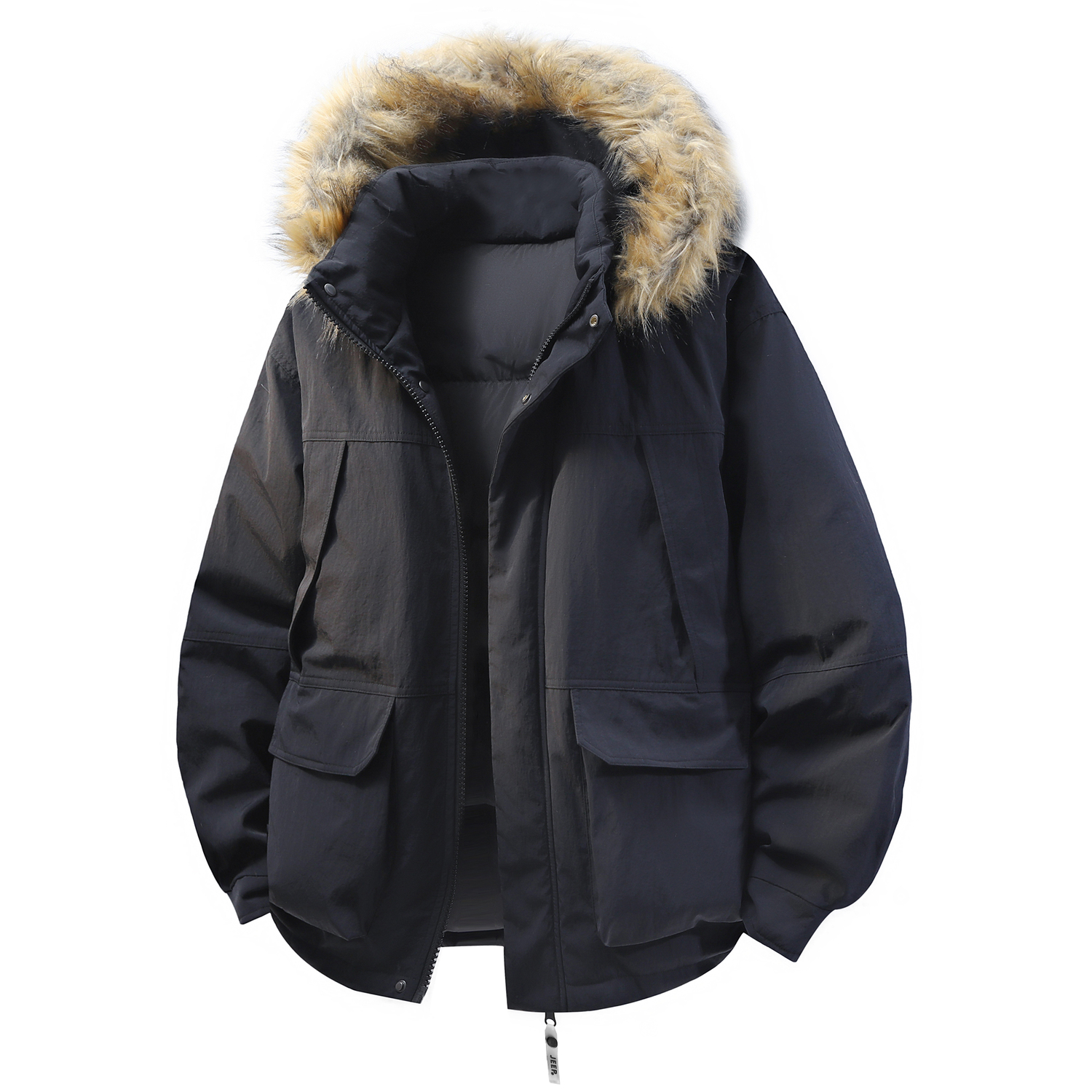 Пуховик Unisex утепленный стеганый Jeep, черный
Пуховик Unisex утепленный стеганый Jeep, черный