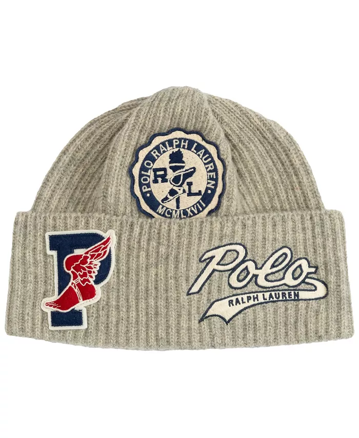 Мужская шапка-бини с нашивкой Polo Ralph Lauren, серый
Мужская шапка-бини с нашивкой Polo Ralph Lauren, серый