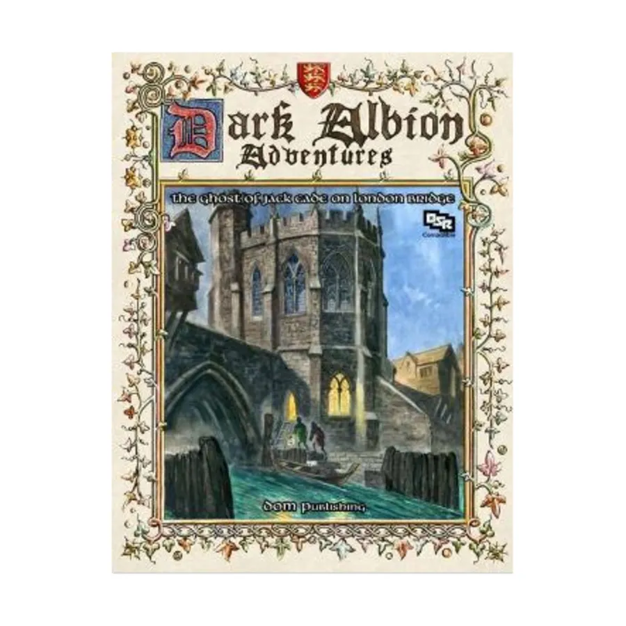 Модуль Dark Albion Adventures - The Ghost of Jack Cade on London Bridge (POD, Black & White), Role Playing Games (DOM Publishing)
Модуль Dark Albion Adventures - The Ghost of Jack Cade on London Bridge (POD, Black & White), Role Playing Games (DOM Publishing)