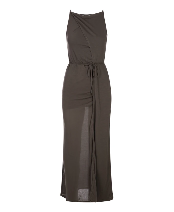 Коричневое платье из тенселя Alohas, коричневый
Коричневое платье из тенселя Alohas, коричневый