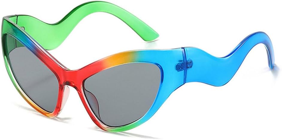 Солнцезащитные очки в стиле «кошачий глаз» в панк-стиле для женщин, ретро, роскошные, с большой оправой, модные, для активного отдыха, спорта, велоспорта, защита от ультрафиолета UV400 TKKTLLT, Colors Gray
Солнцезащитные очки в стиле «кошачий глаз» в панк-стиле для женщин, ретро, роскошные, с большой оправой, модные, для активного отдыха, спорта, велоспорта, защита от ультрафиолета UV400 TKKTLLT, Colors Gray