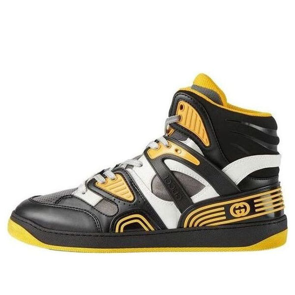 Кроссовки basket high 'black demetra yellow' Gucci, черный
Кроссовки basket high 'black demetra yellow' Gucci, черный