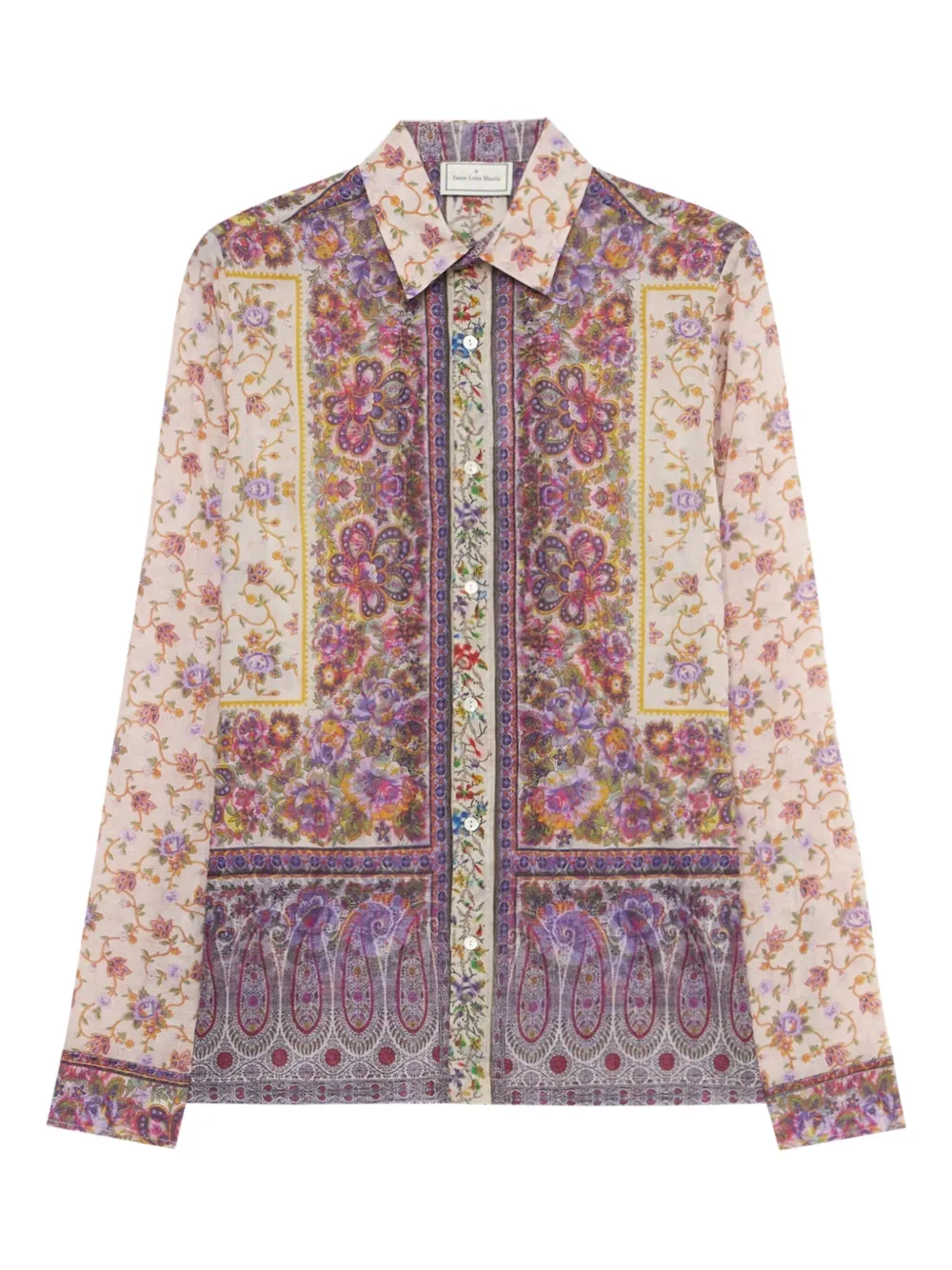 Рубашка с цветочным принтом Pierre-Louis Mascia, нейтральный
Рубашка с цветочным принтом Pierre-Louis Mascia, нейтральный