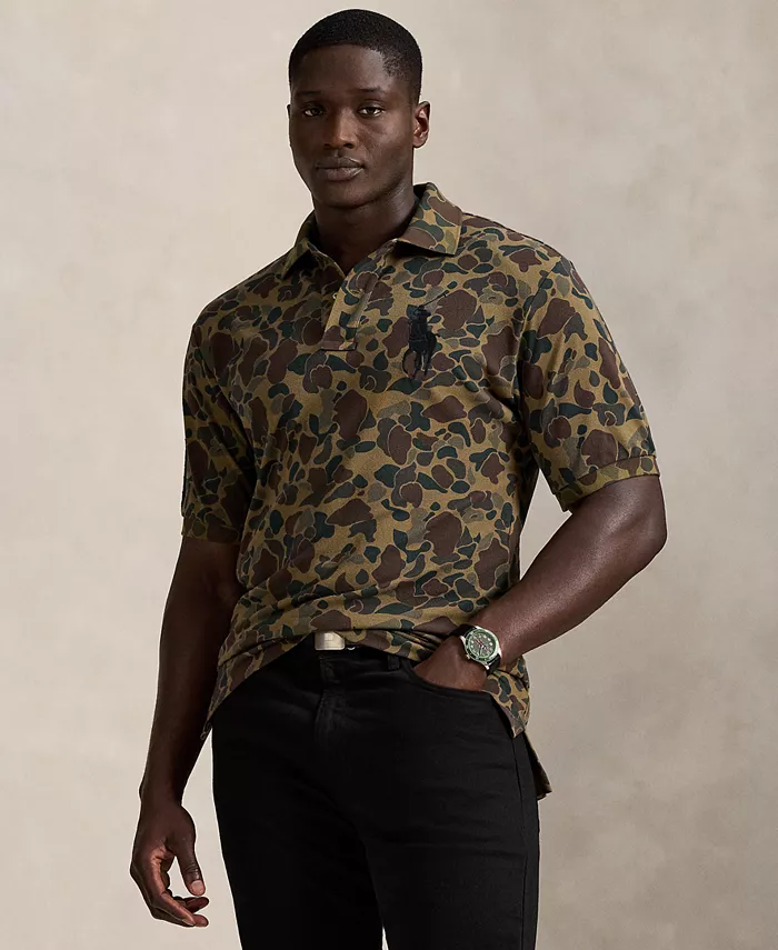 Мужская футболка с принтом Big & Tall с короткими рукавами Polo Ralph Lauren
Мужская футболка с принтом Big & Tall с короткими рукавами Polo Ralph Lauren