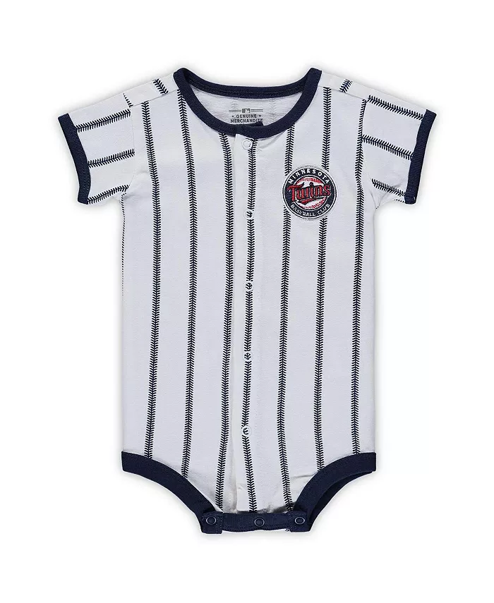 Боди с коротким рукавом для новорожденных мальчиков и девочек, белый и темно-синий, Minnesota Twins Power Hitter Outerstuff
Боди с коротким рукавом для новорожденных мальчиков и девочек, белый и темно-синий, Minnesota Twins Power Hitter Outerstuff
